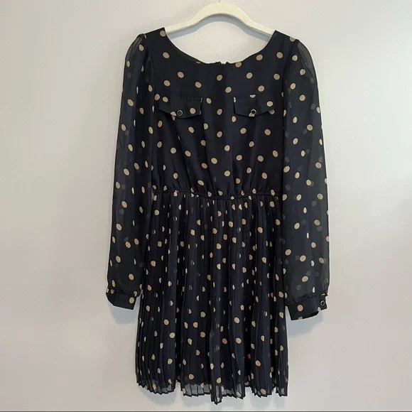 girl long sleeve black dress Flower Girl Dress Long Sleeve Navy Tulle Junior Bridesmaid Dress 5T/6T / Dress/Flower Jewel Sash